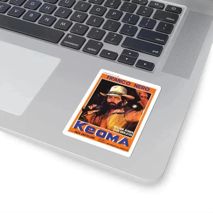 KEOMA (2) 1976 Movie Poster - STICKER Vinyl Kiss-Cut Decal - The Sticker Space