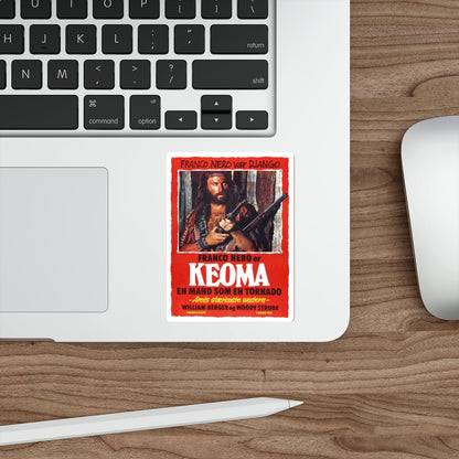 KEOMA (3) 1976 Movie Poster STICKER Vinyl Die-Cut Decal-The Sticker Space