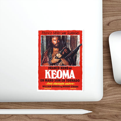 KEOMA (3) 1976 Movie Poster STICKER Vinyl Die-Cut Decal-The Sticker Space