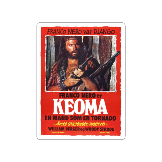 KEOMA (3) 1976 Movie Poster STICKER Vinyl Die-Cut Decal-2 Inch-The Sticker Space