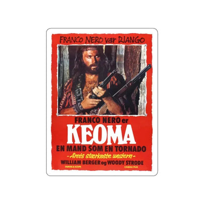 KEOMA (3) 1976 Movie Poster STICKER Vinyl Die-Cut Decal 2 Inch - The Sticker Space