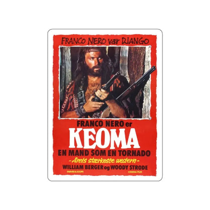 KEOMA (3) 1976 Movie Poster STICKER Vinyl Die-Cut Decal - The Sticker Space