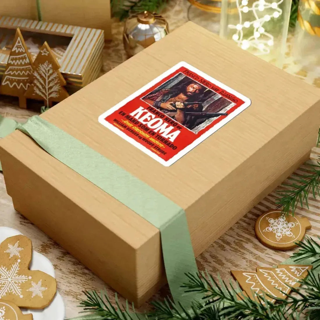 KEOMA (3) 1976 Movie Poster - STICKER Vinyl Kiss-Cut Decal - The Sticker Space