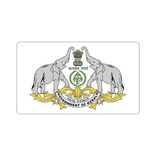Kerala Flag (India) STICKER Vinyl Die-Cut Decal 6 Inch - The Sticker Space
