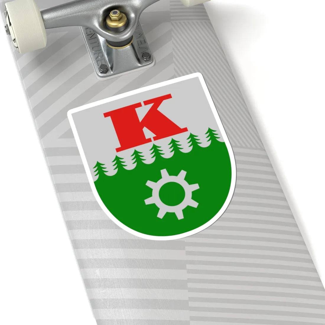 Kerava.vaakuna.1955 (Finland) (Coat of Arms) STICKER Vinyl Kiss-Cut Decal - The Sticker Space