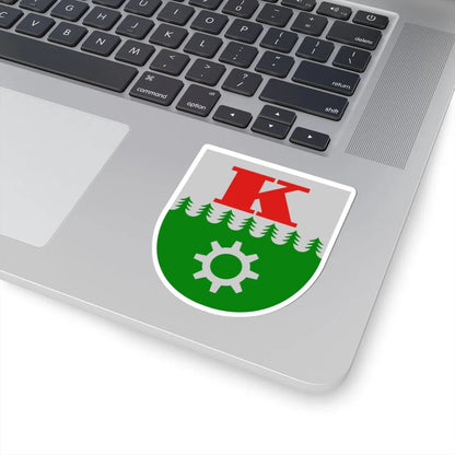 Kerava.vaakuna.1955 (Finland) (Coat of Arms) STICKER Vinyl Kiss-Cut Decal - The Sticker Space