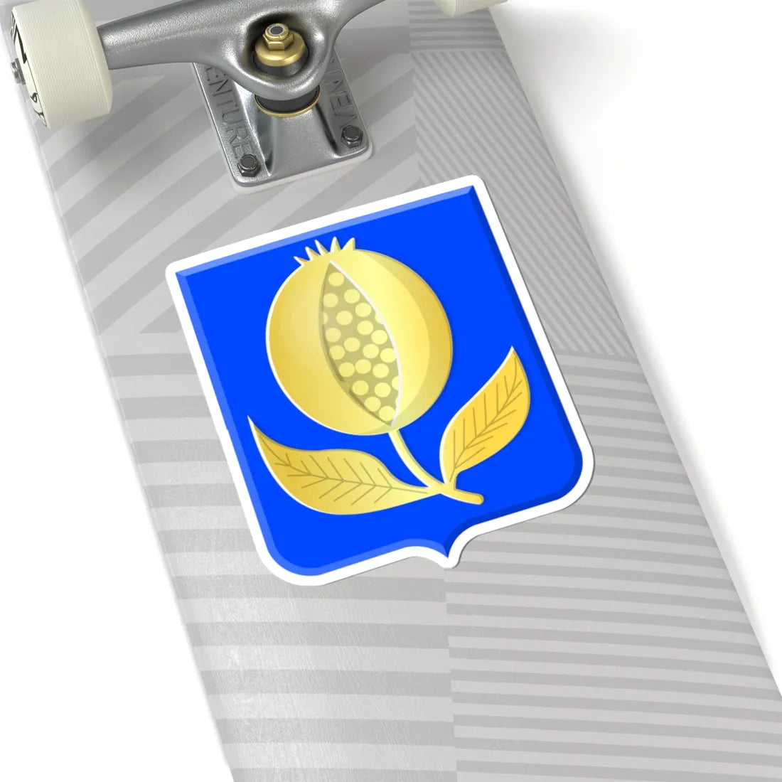 Kerkenraad Rhenen wapen (Netherlands) (Coat of Arms) STICKER Vinyl Kiss-Cut Decal - The Sticker Space