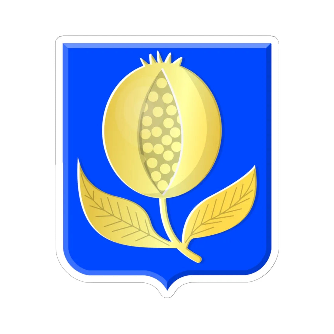 Kerkenraad Rhenen wapen (Netherlands) (Coat of Arms) STICKER Vinyl Kiss-Cut Decal - The Sticker Space