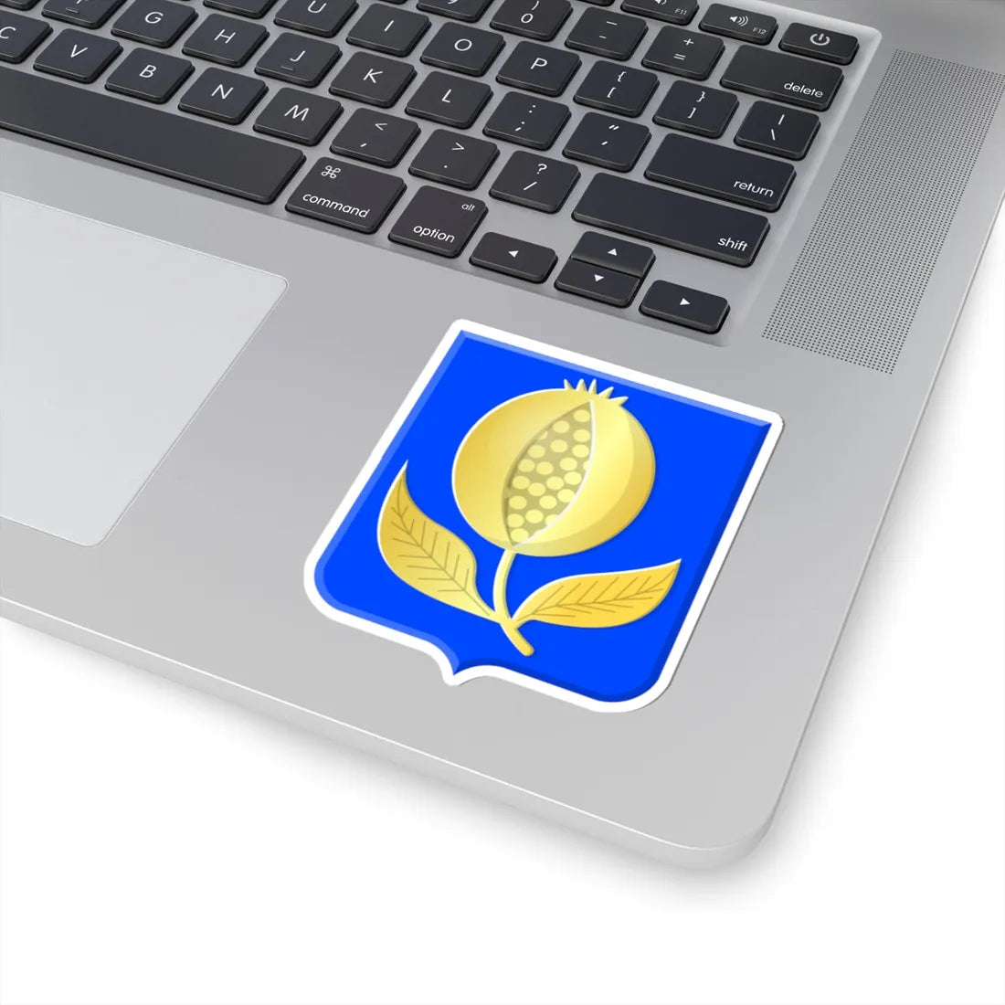 Kerkenraad Rhenen wapen (Netherlands) (Coat of Arms) STICKER Vinyl Kiss-Cut Decal - The Sticker Space