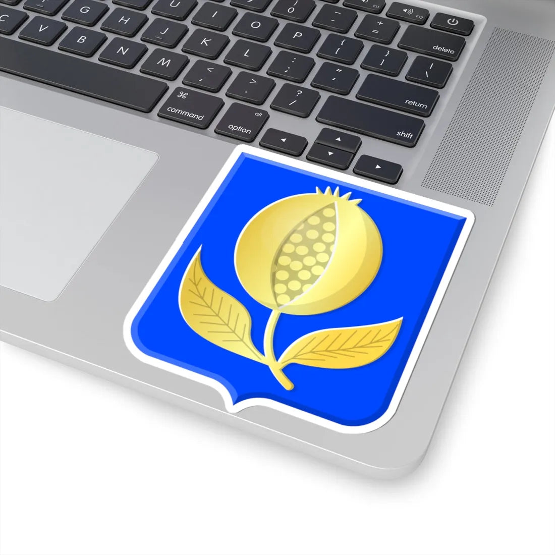 Kerkenraad Rhenen wapen (Netherlands) (Coat of Arms) STICKER Vinyl Kiss-Cut Decal - The Sticker Space