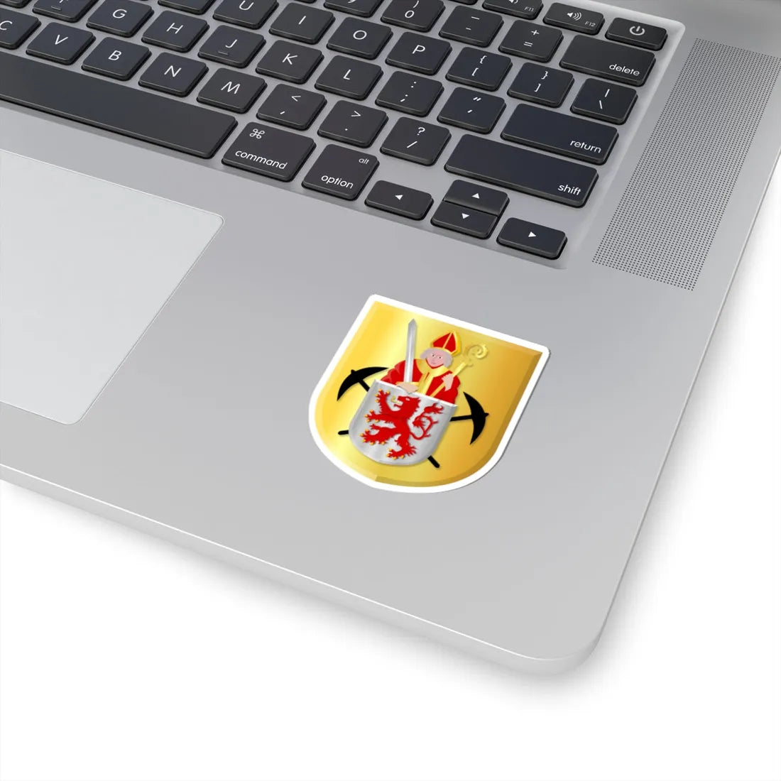 Kerkrade wapen (Netherlands) (Coat of Arms) STICKER Vinyl Kiss-Cut Decal - The Sticker Space