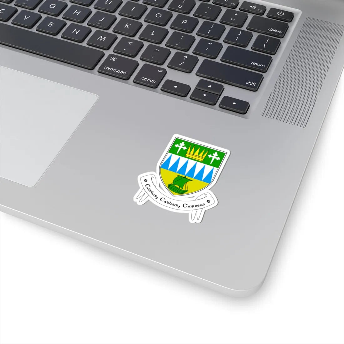 Kerrycocologo (Ireland) (Coat of Arms) STICKER Vinyl Kiss-Cut Decal - The Sticker Space