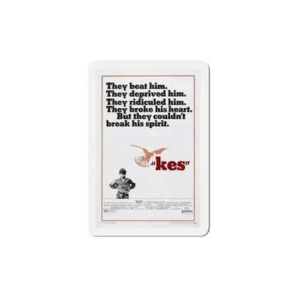 Kes 1970 Movie Poster Refrigerator Magnet 5 Inch - The Sticker Space