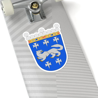 Keski-Pohjanmaa.vaakuna (Finland) (Coat of Arms) STICKER Vinyl Kiss-Cut Decal - The Sticker Space