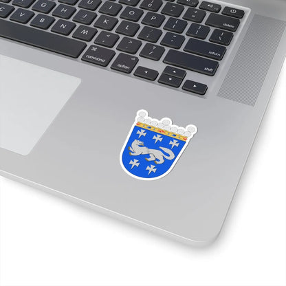 Keski-Pohjanmaa.vaakuna (Finland) (Coat of Arms) STICKER Vinyl Kiss-Cut Decal - The Sticker Space