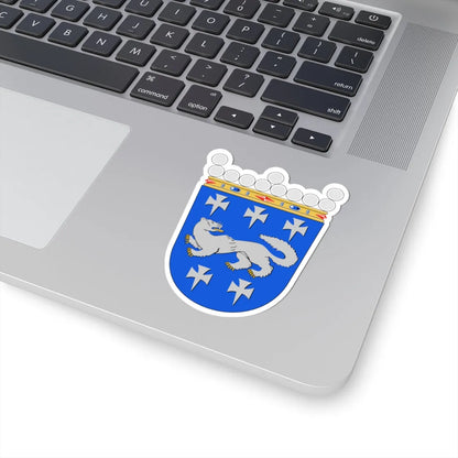 Keski-Pohjanmaa.vaakuna (Finland) (Coat of Arms) STICKER Vinyl Kiss-Cut Decal - The Sticker Space