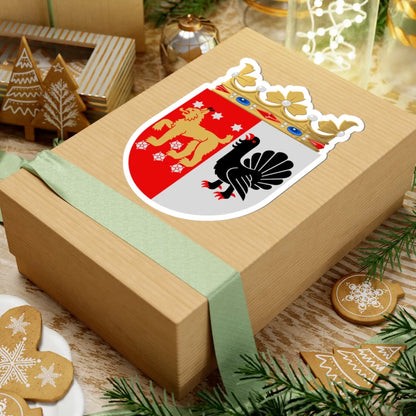 Keski-Suomen lääni.vaakuna (Finland) (Coat of Arms) STICKER Vinyl Kiss-Cut Decal - The Sticker Space