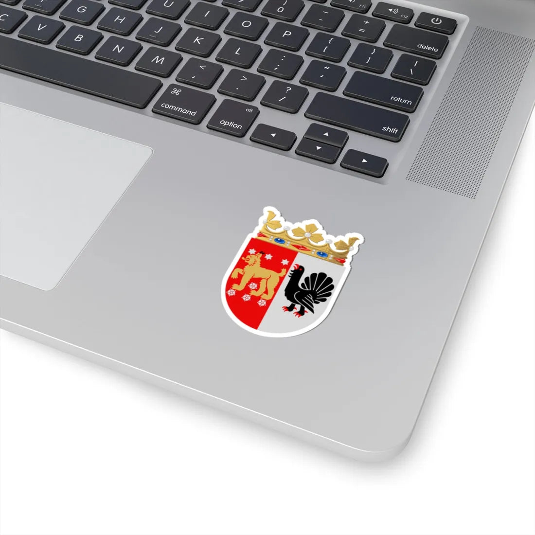 Keski-Suomen lääni.vaakuna (Finland) (Coat of Arms) STICKER Vinyl Kiss-Cut Decal - The Sticker Space