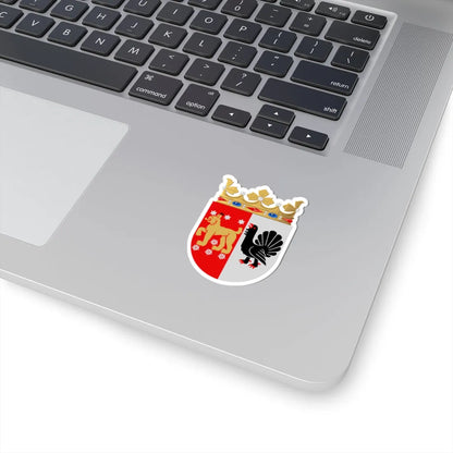 Keski-Suomen lääni.vaakuna (Finland) (Coat of Arms) STICKER Vinyl Kiss-Cut Decal - The Sticker Space