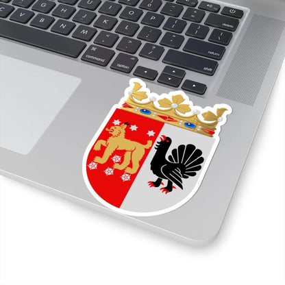 Keski-Suomen lääni.vaakuna (Finland) (Coat of Arms) STICKER Vinyl Kiss-Cut Decal - The Sticker Space