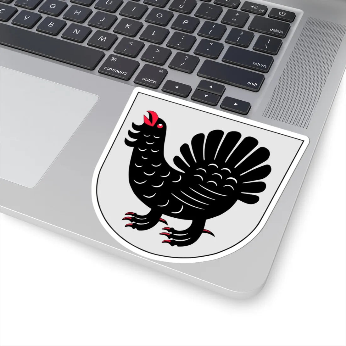 Keski-Suomi Coat of Arms (Finland) (Coat of Arms) STICKER Vinyl Kiss-Cut Decal - The Sticker Space