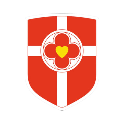 Kesklinn linnaosa vapp (Estonia) (Coat of Arms) STICKER Vinyl Kiss-Cut Decal 2 Inch White - The Sticker Space