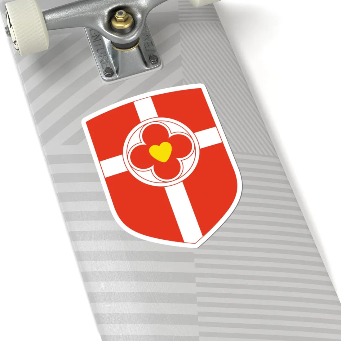 Kesklinn linnaosa vapp (Estonia) (Coat of Arms) STICKER Vinyl Kiss-Cut Decal - The Sticker Space