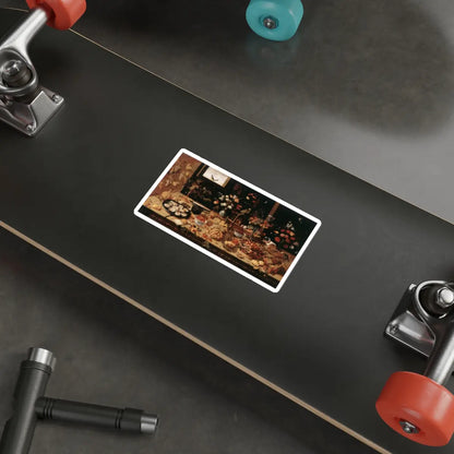 SKU:31158376888564792085 Sticker types:White Shape:Die-Cut Sizes:5" × 5"