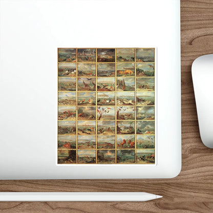 SKU:10157693294719104077 Sticker types:White Shape:Die-Cut Sizes:5" × 5"
