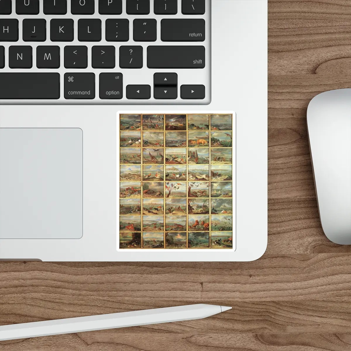 SKU:23936525758424165843 Sticker types:White Shape:Die-Cut Sizes:4" × 4"