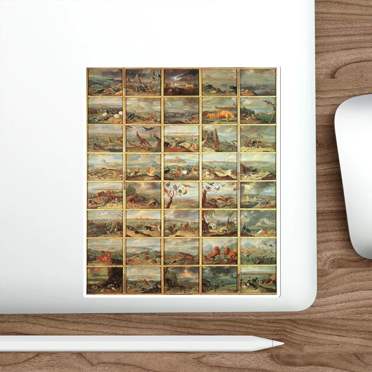 SKU:71681547176493033610 Sticker types:White Shape:Die-Cut Sizes:6" × 6"