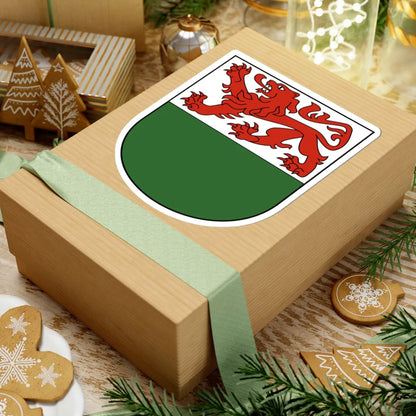 Kesswil-blazon (Switzerland) (Coat of Arms) STICKER Vinyl Kiss-Cut Decal - The Sticker Space