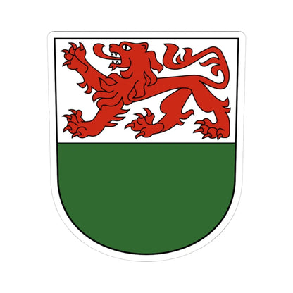 Kesswil-blazon (Switzerland) (Coat of Arms) STICKER Vinyl Kiss-Cut Decal - The Sticker Space