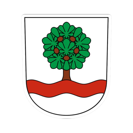 Kestenholz-blazon (Switzerland) (Coat of Arms) STICKER Vinyl Kiss-Cut Decal 2 Inch White - The Sticker Space