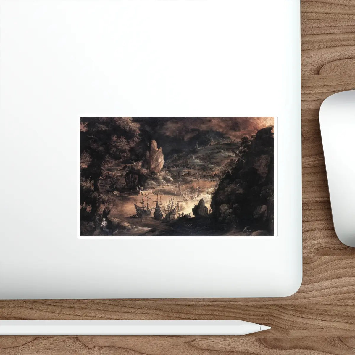 SKU:20761059808116713846 Sticker types:White Shape:Die-Cut Sizes:5" × 5"