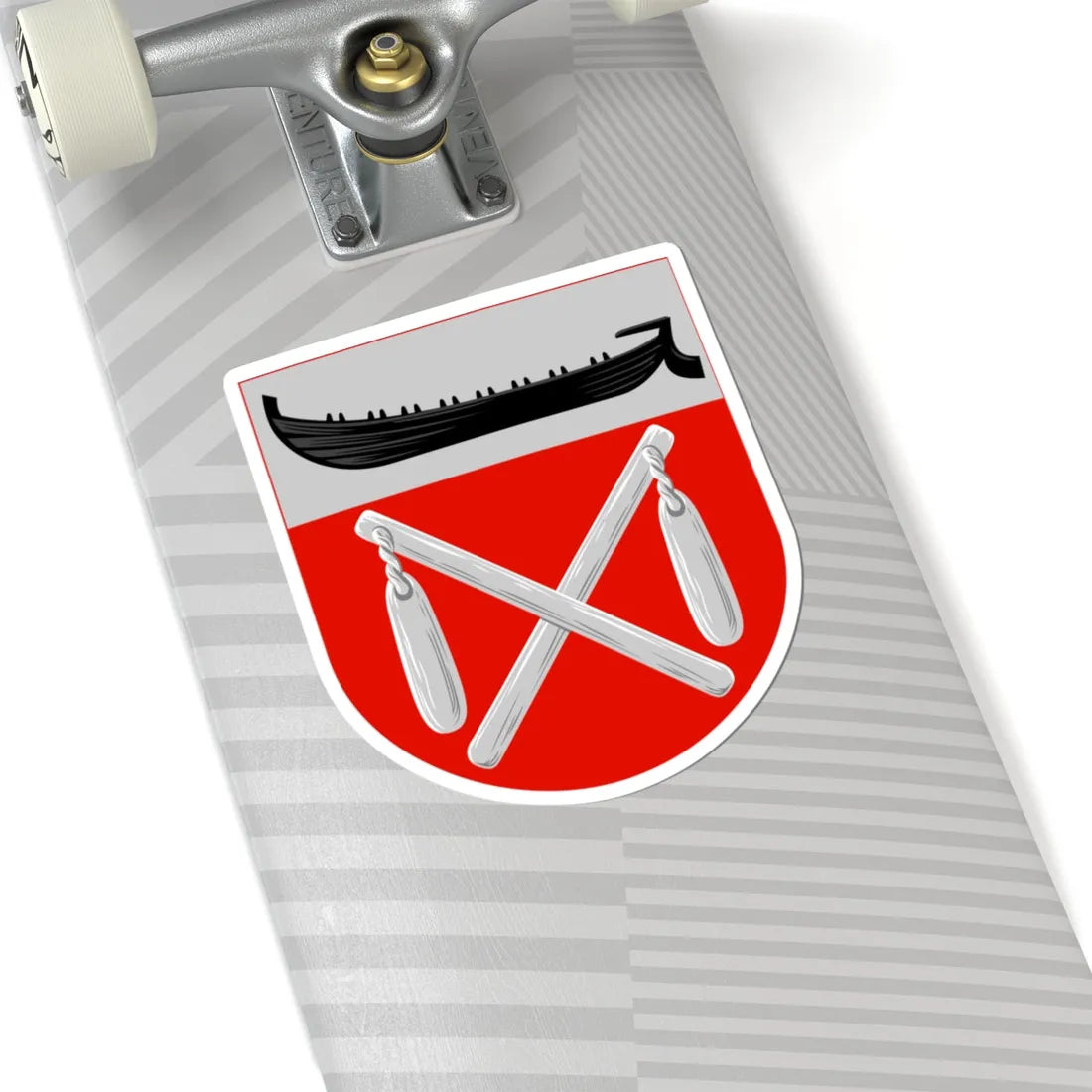 Keuruu.vaakuna (Finland) (Coat of Arms) STICKER Vinyl Kiss-Cut Decal - The Sticker Space