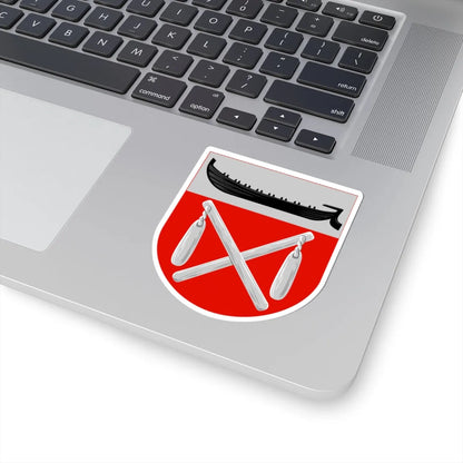 Keuruu.vaakuna (Finland) (Coat of Arms) STICKER Vinyl Kiss-Cut Decal - The Sticker Space