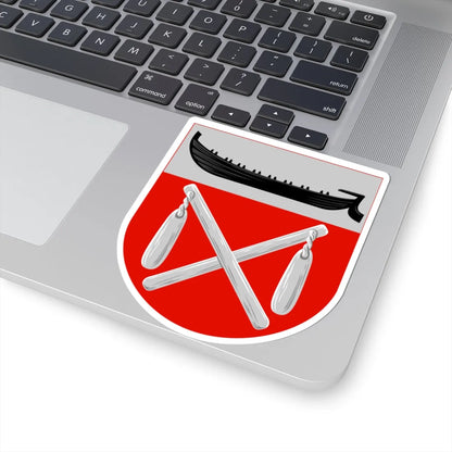 Keuruu.vaakuna (Finland) (Coat of Arms) STICKER Vinyl Kiss-Cut Decal - The Sticker Space