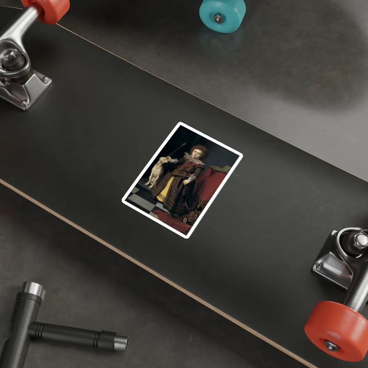 SKU:27782196242556887676 Sticker types:White Shape:Die-Cut Sizes:4" × 4"