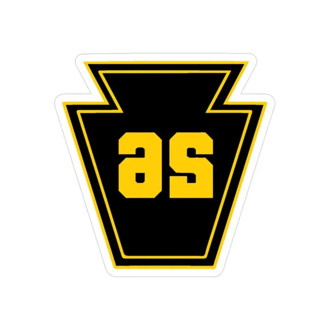 Keystone 26 USS JOHN P MURTHA LPD 26 (U.S. Navy) REVERSE PRINT Transparent Die-Cut STICKER 2 Inch Die-Cut Transparent - The Sticker Space