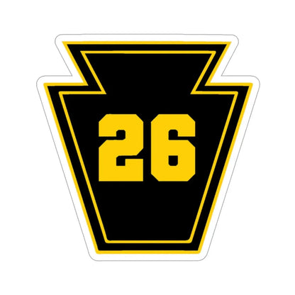 Keystone 26 USS JOHN P MURTHA LPD 26 (U.S. Navy) STICKER Vinyl Die-Cut Decal - The Sticker Space