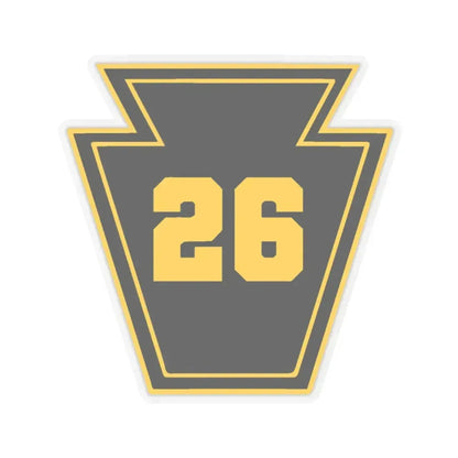 Keystone 26 USS JOHN P MURTHA LPD 26 (U.S. Navy) STICKER Vinyl Kiss-Cut Decal 3 Inch Transparent - The Sticker Space