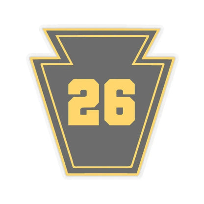 Keystone 26 USS JOHN P MURTHA LPD 26 (U.S. Navy) STICKER Vinyl Kiss-Cut Decal 4 Inch Transparent - The Sticker Space