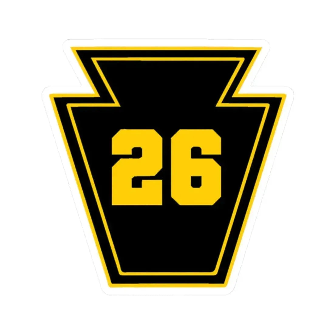 Keystone 26 USS JOHN P MURTHA LPD 26 (U.S. Navy) STICKER Vinyl Kiss-Cut Decal - The Sticker Space