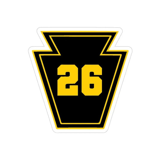 Keystone 26 USS JOHN P MURTHA LPD 26  (U.S. Navy) Transparent STICKER Die-Cut Vinyl Decal 6 Inch Transparent - The Sticker Space