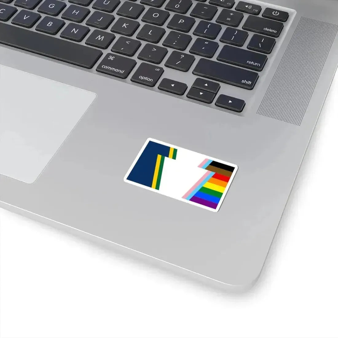 Keystone Flag Progress Pride Variant (United States) STICKER Vinyl Kiss-Cut Decal - The Sticker Space