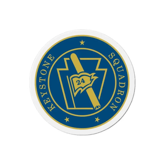 Keystone Squadron 24 (U.S. Navy) Refrigerator Magnet 2 Inch - The Sticker Space