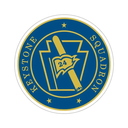 Keystone Squadron 24 (U.S. Navy) STICKER Vinyl Die-Cut Decal 6 Inch - The Sticker Space
