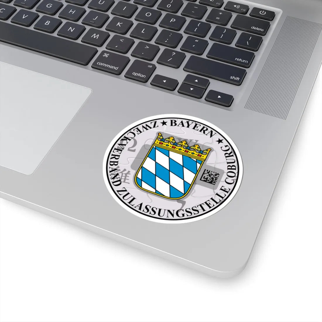 Kfz-Zulassungsplakette Coburg (Germany) (Coat of Arms) STICKER Vinyl Kiss-Cut Decal - The Sticker Space