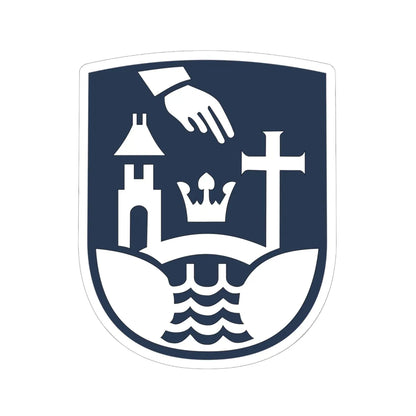 Køge Kommune coa (Denmark) (Coat of Arms) STICKER Vinyl Kiss-Cut Decal - The Sticker Space